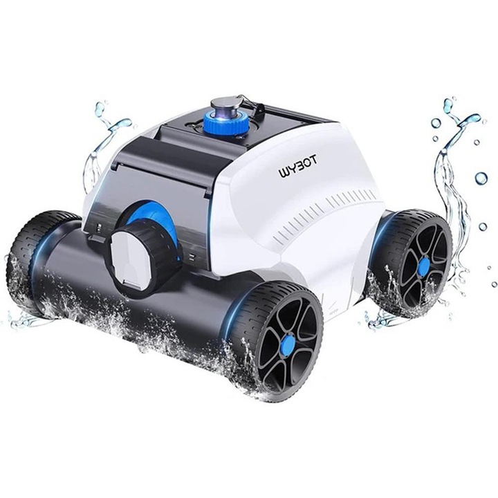 Robot de piscina fara fir Winny Typhor 2 (X110), Curat - De jos, Ciclu de curatare - pana la 2 ore