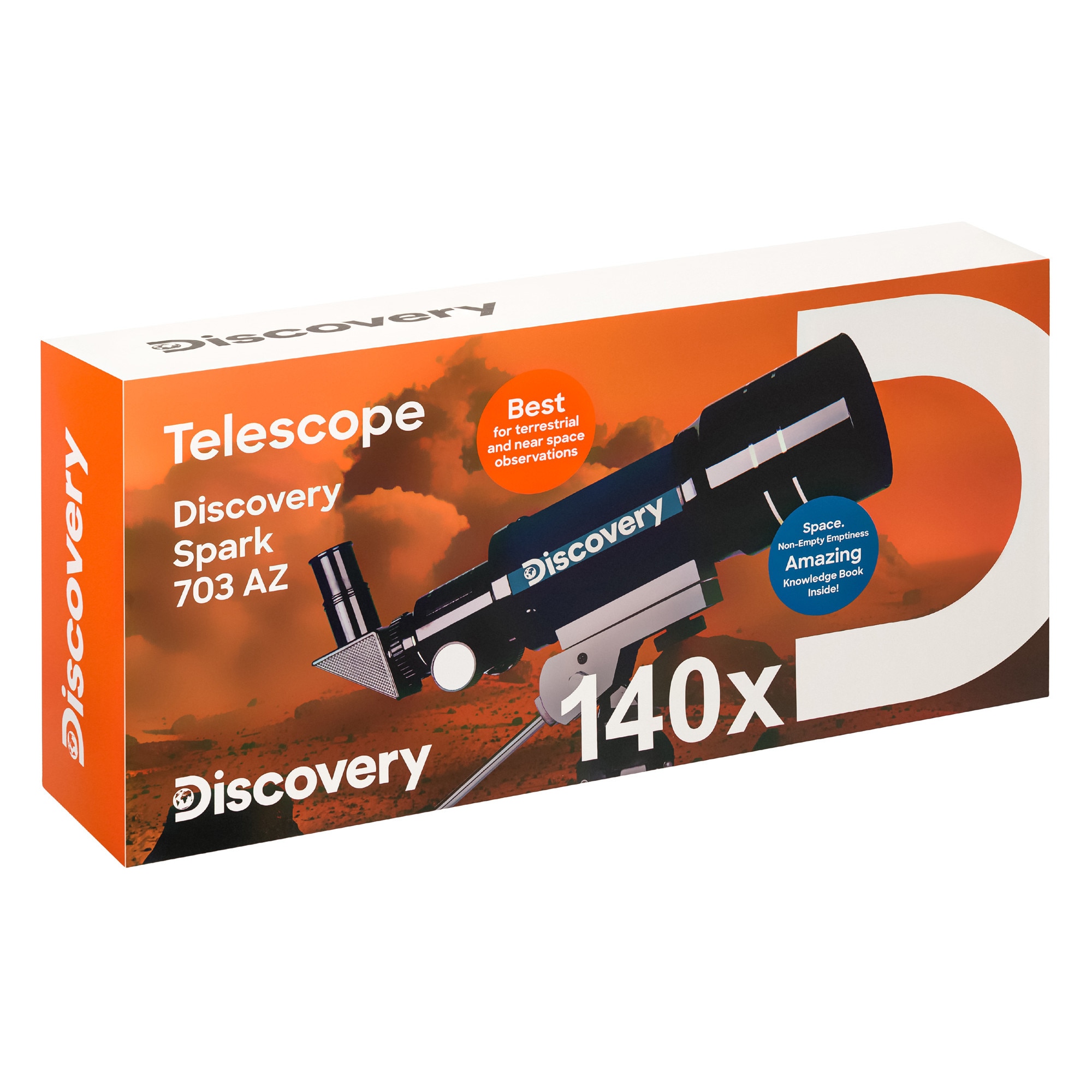 Телескоп Discovery Spark 703 AZ, комплект с книжка - eMAG.bg