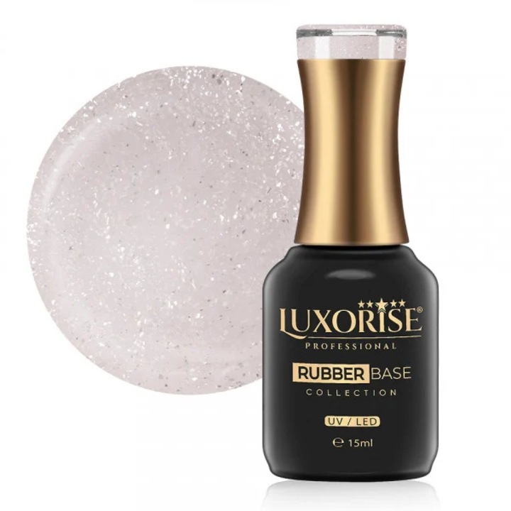 Основа LUXORISE Glamour Collection Rubber Base, Antique Gold, 15 мл