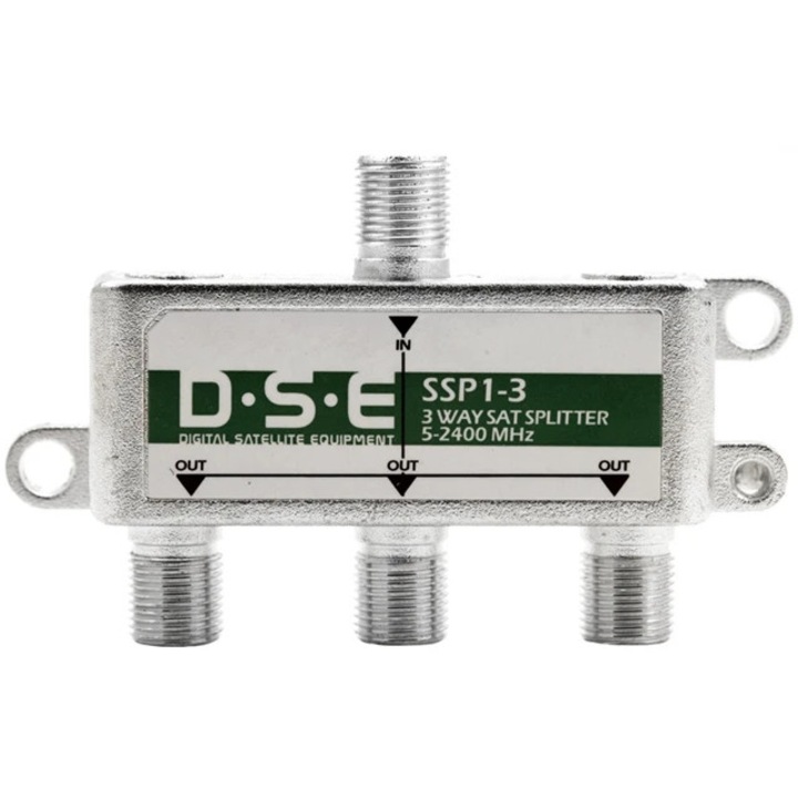 Splitter, DSE SSP1-3 5-2400 MHz.