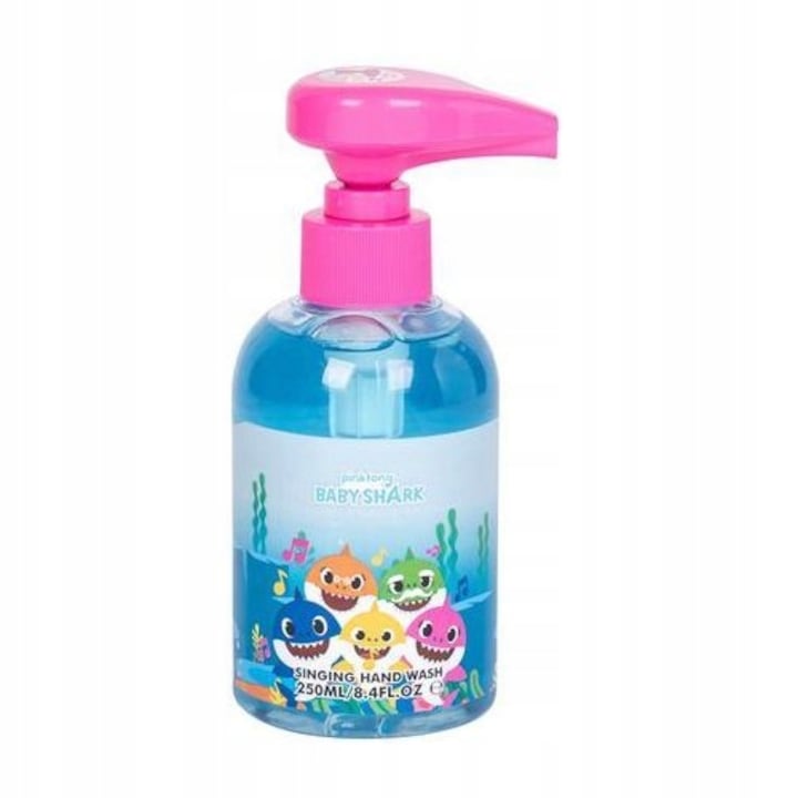 Kézi szappan gyerekeknek, Baby Shark, Pinkfong, 250 ml
