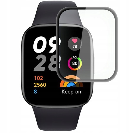 Смарт часовник фолио, Hofi, Xiaomi Redmi Watch 3, Прозрачен - eMAG.bg