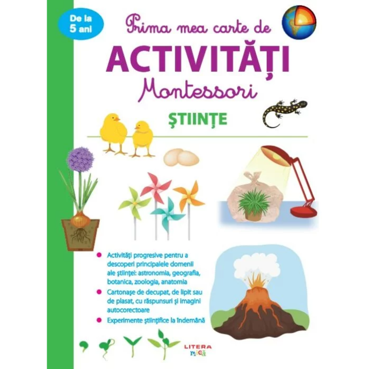 Prima mea carte de activitati montessori. Stiinte