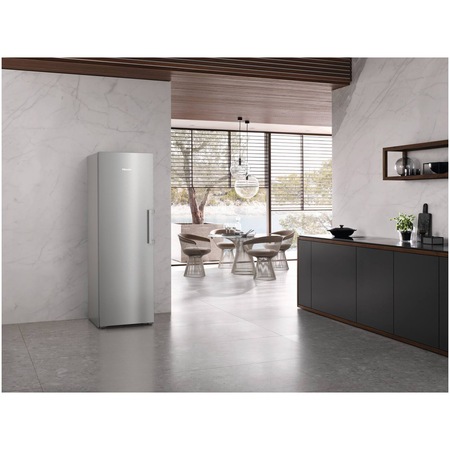 Congelator Miele FNS 4782 E, 278 l, Clasa E, NoFrost, XXL box, SuperFreeze, SoftClose, Miele@home, H 185.5 cm, Inox