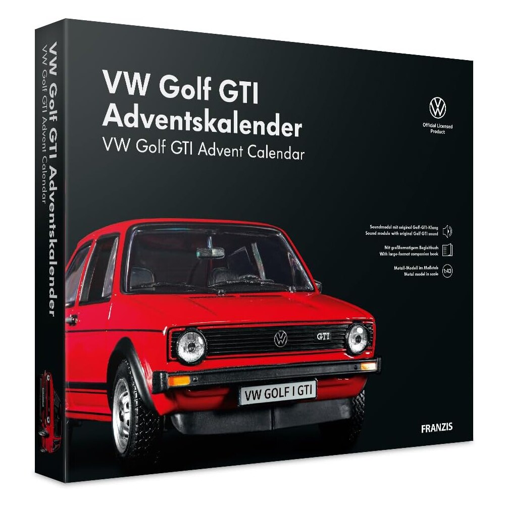 Calendar de Advent, FRANZIS, VW Golf GTI 1551023 1-36, Model
