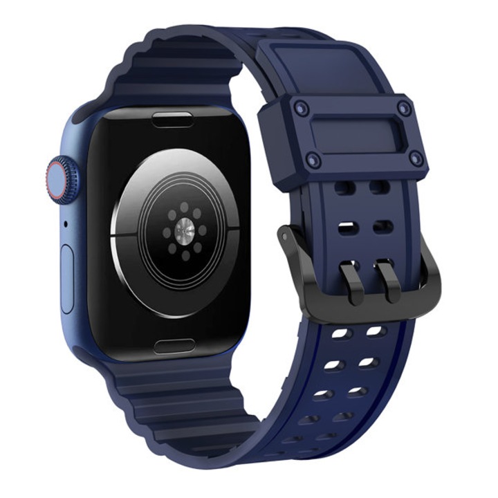 Каишка fixGuard Triple Protection за Apple Watch SE / 8/7/6/5/4/3/2, 38 / 40 / 41mm, Navy