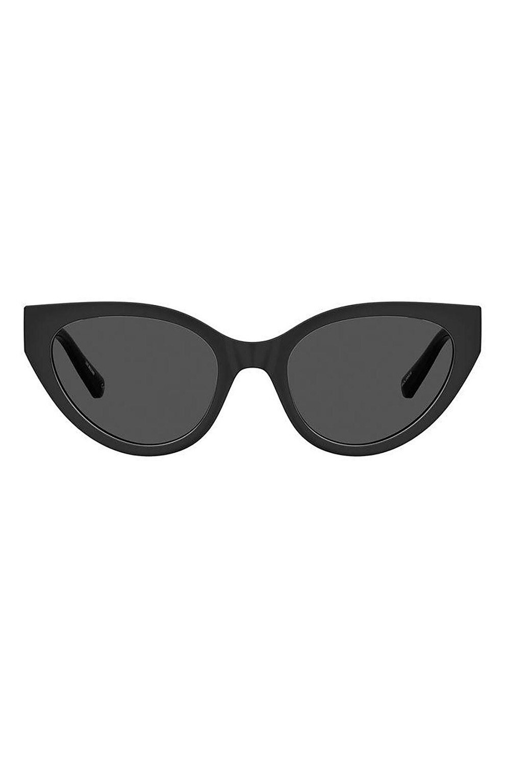 Love Moschino, Ochelari de soare cat-eye cu lentile uni, Negru, 53