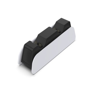 Statie de incarcare pentru PlayStation 5, JENUOS®, incarca simultan cele doua controale, indicator LED pentru starea de incarcare, cablu de date inclus: 80cm