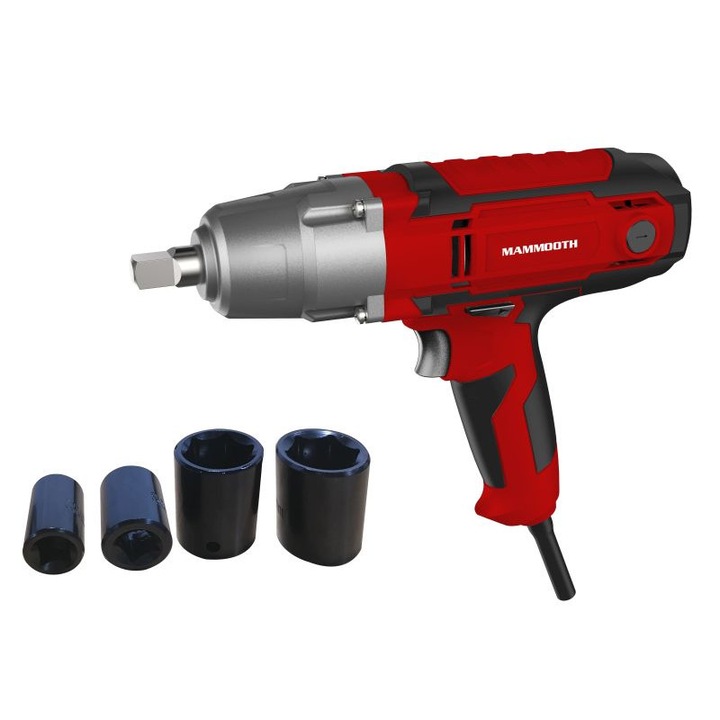 Pistol pneumatic cu impact MAMMOOTH 1/2 inch, cuplu maxim 320Nm, 230V