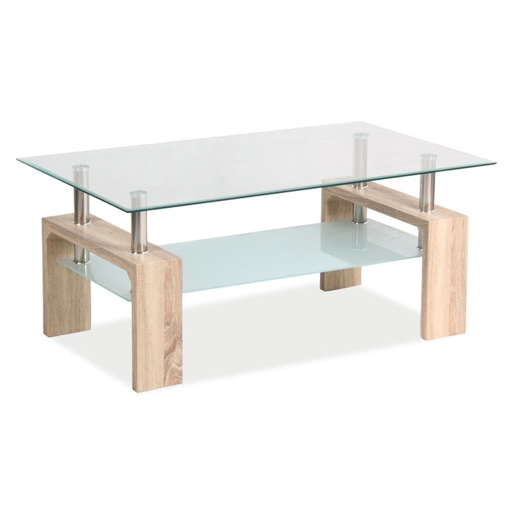 Маса Lisa Basic II Transpsp./onoma Oak 100x60x55
