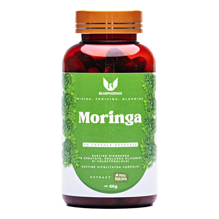 Capsule Moringa 1000 mg, 60 capsule