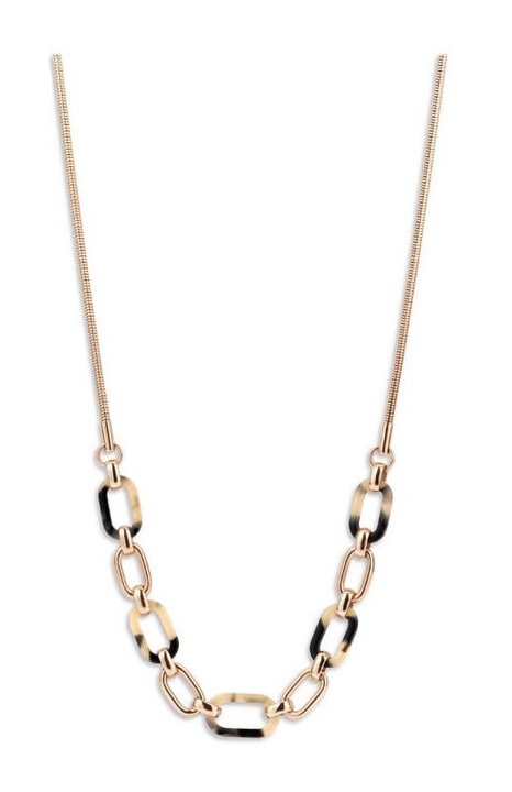 Victoria rose gold színű színes nyaklánc long chain