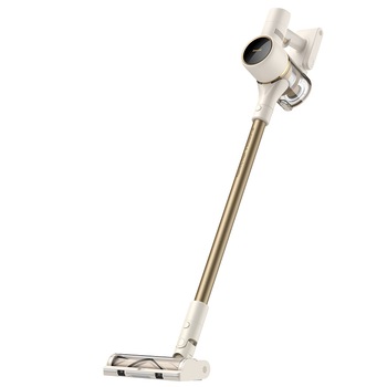 Aspirator vertical wireless, Dreame, R10, iluminare LED, 350W, rezervor 600 ml, autonomie 60 minute, Crem