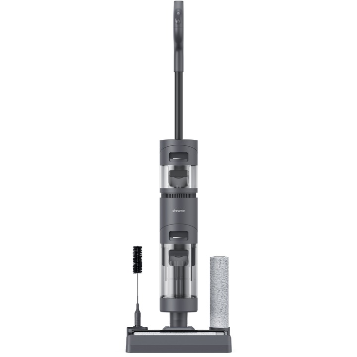 Aspirator cu stick wireless, Dreame , 200W, 900 ml, display LED, Negru