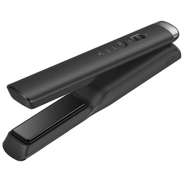 Placa de indreptat parul Dreame, fara fir, temperatura 210°C, 3 trepte, tehnologie ionizare, invelis ceramic, incalzire 30 sec, autonomie 25 min, incarcare USB-C, negru