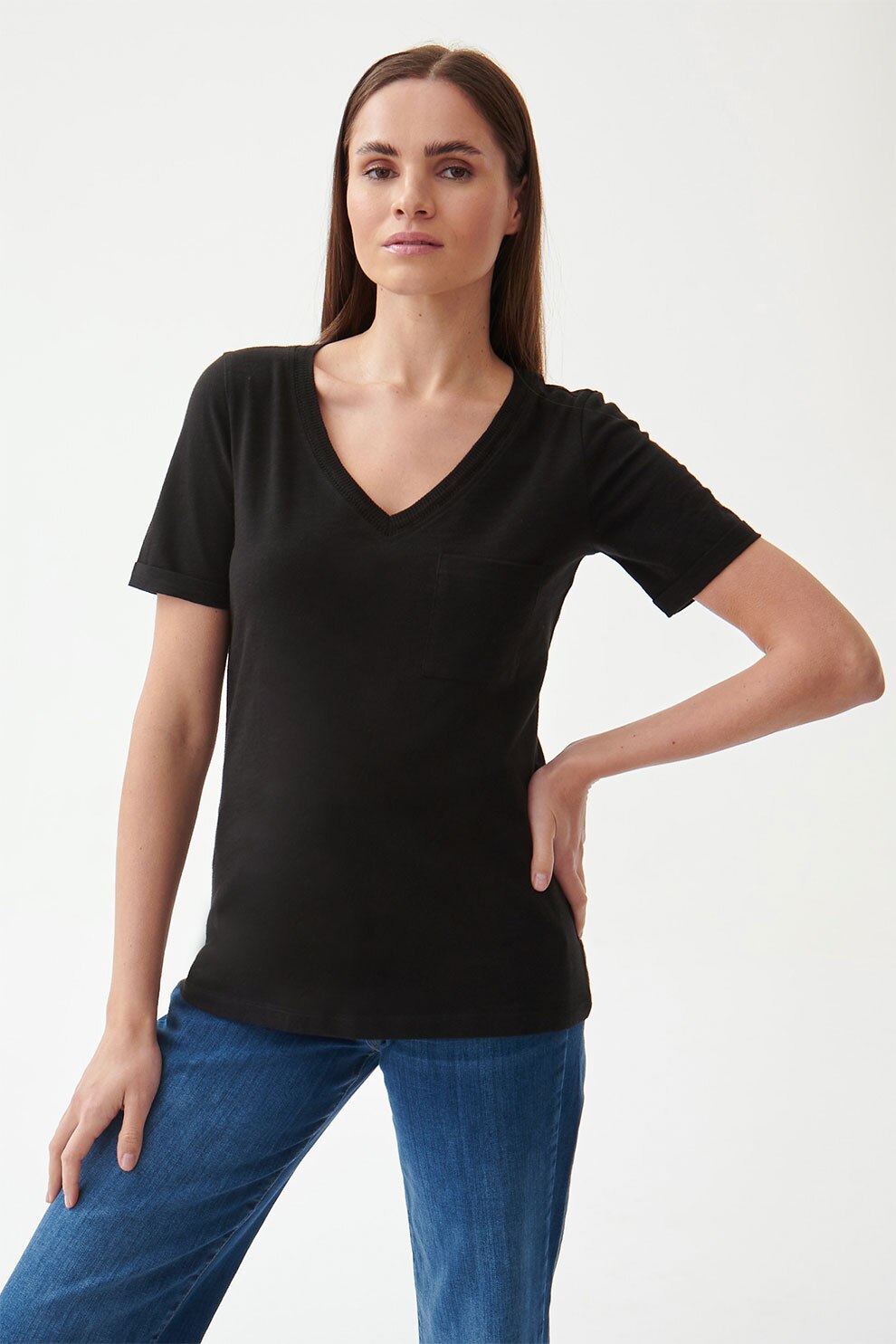 Tricou Nike w nsw crop tee prnt, M INTL, Negru - eMAG.ro