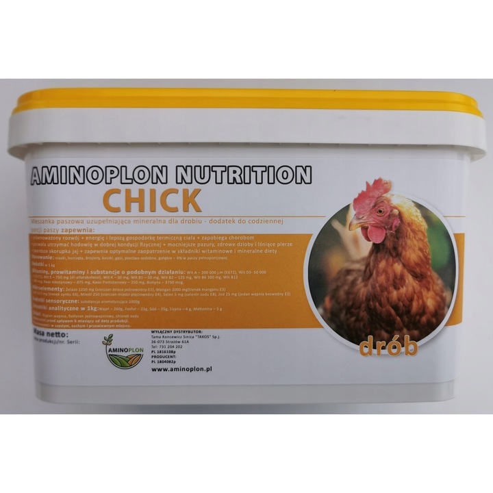 Suplimente pui, Aminoplon Nutrition, Pentru gaini ouatoare, Aditiv furajer 4%, 4 kg