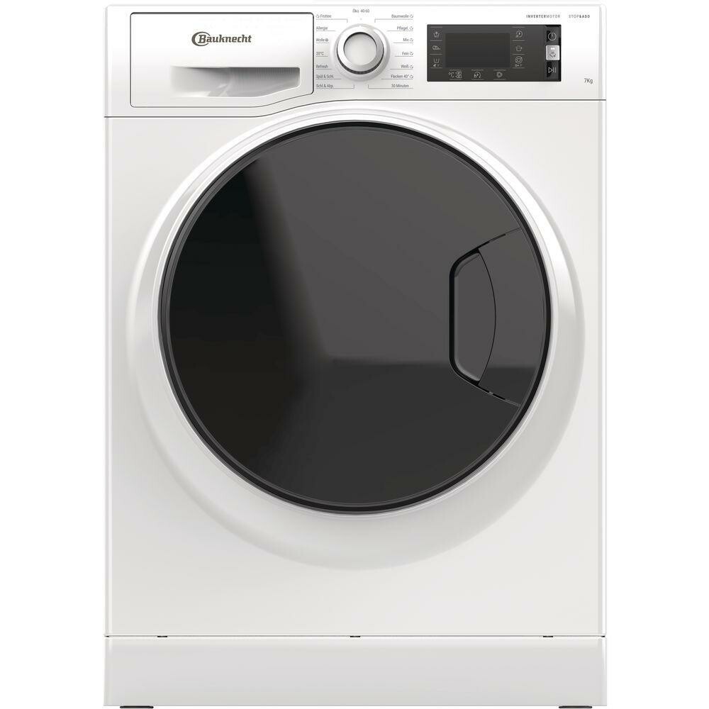 Masina de spalat rufe, Bauknecht, 7 kg, 1400 rpm, Alb