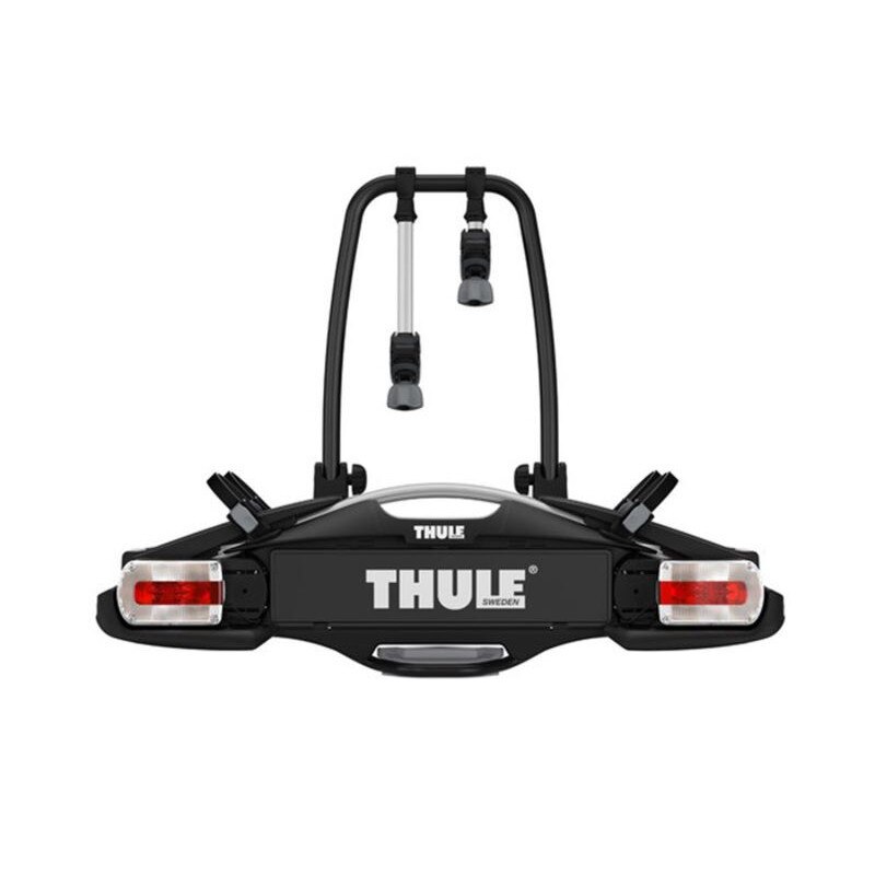 Suport biciclete Thule VeloCompact 925 cu prindere pe carligul de remorcare, pentru 2 biciclete