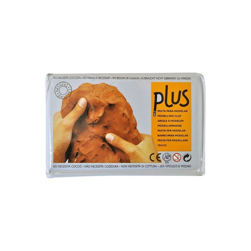 Pasta modelaj naturala alb 1kg Plus Sio2