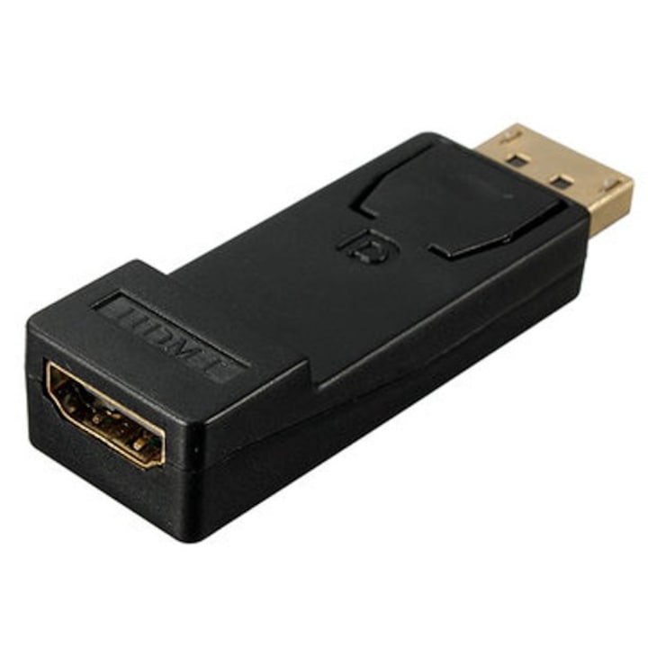 Преходник Digital One SS000043, DisplayPort към HDMI , Адаптер, DP to HDMI