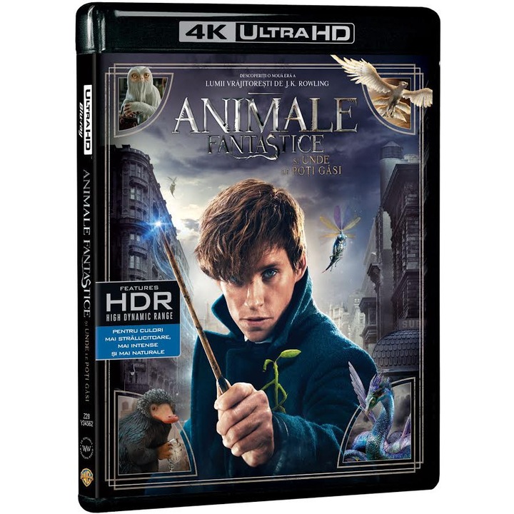 Animale Fantastice si unde le poti gasi 4K UltraHD / Fantastic Beast and Wthere to Find Them [Blu-Ray Disc] [2016]
