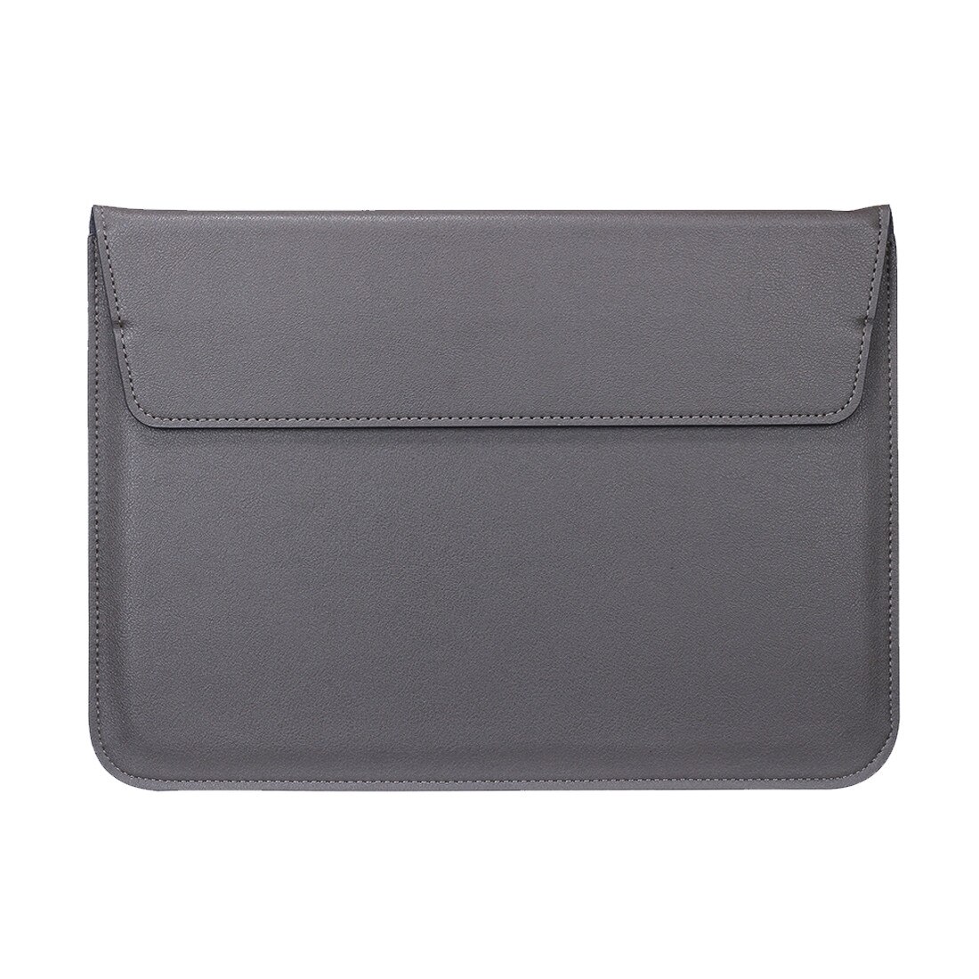 Husa plic universala din piele ecologica pentru Macbook/Laptopuri 13 inch, gri
