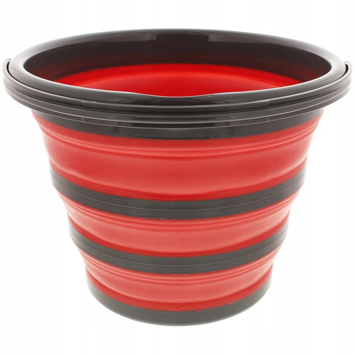 Galeata pliabila Mila, Silicon, 10L, Rosu