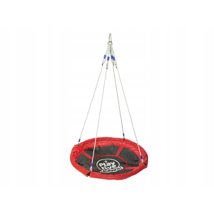Градинска люлка, Playtive, 113 см, 150 кг, червен/черен