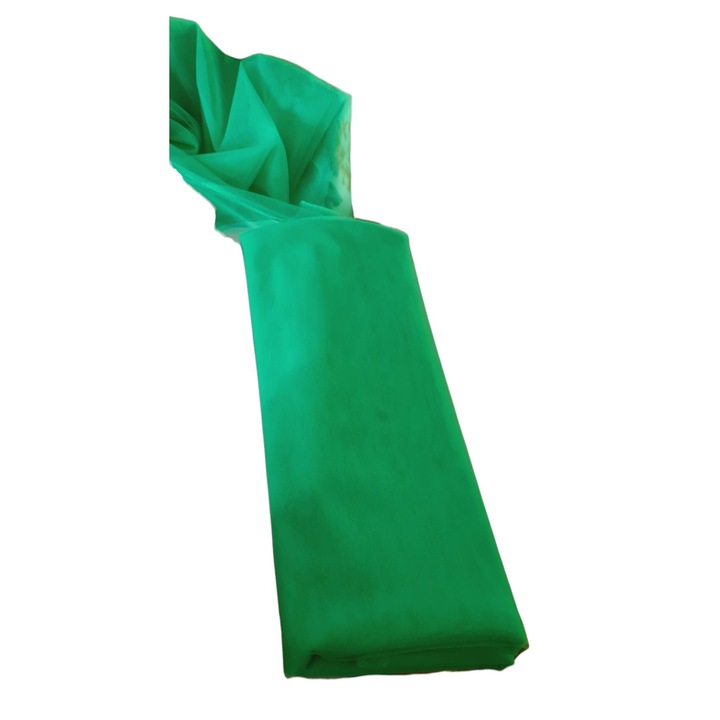 Tull material, 10 m, verde