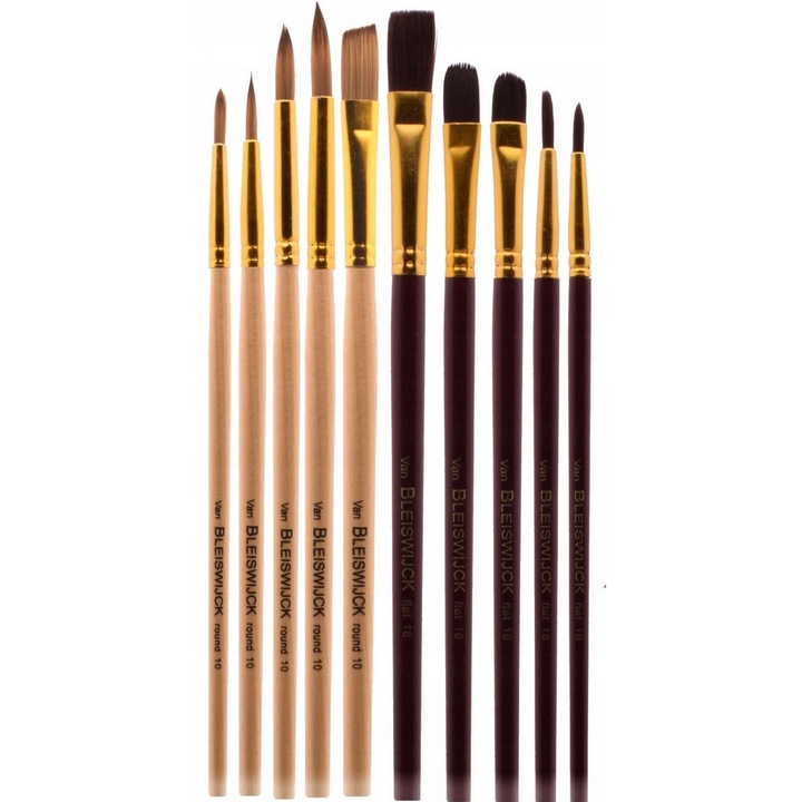Pensule pentru pictura, Van Bleiswijck, 10 buc