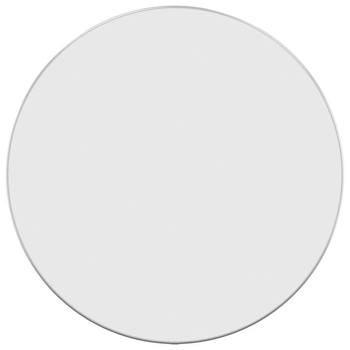 vidaXL ezüstszínű falitükör Ø 60 cm Kerek 348177