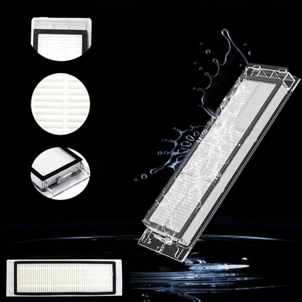4x HEPA Filter Voor Xiaomi Roborock S6, S5 MAX, S60, S65, S5, S50, S55, E25, E35 - Vervangingsfilters Voor Robotstofzuigers