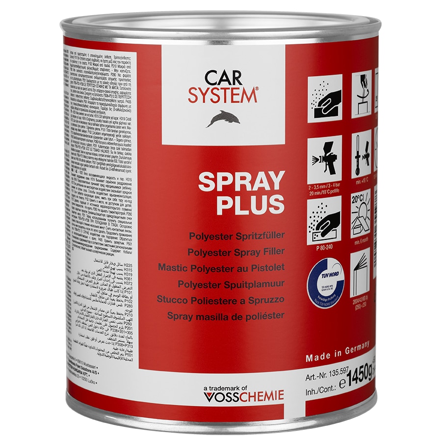 CARSYSTEM Feinschleifpolitur Polish C-30 Finish Anthrazit 1 Kg 151.636