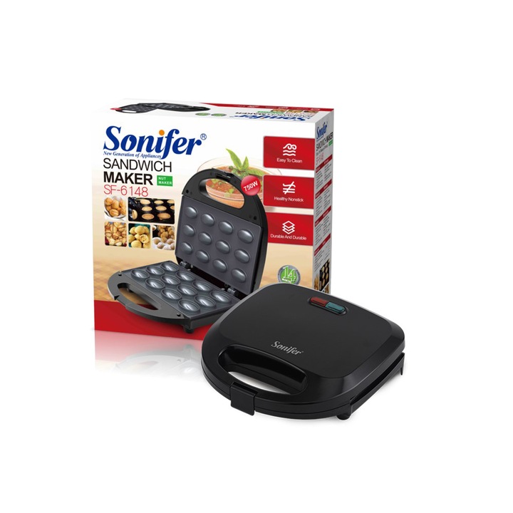 Машина за торта с черупки от ядки, Sonifer Nut Maker SF 6148