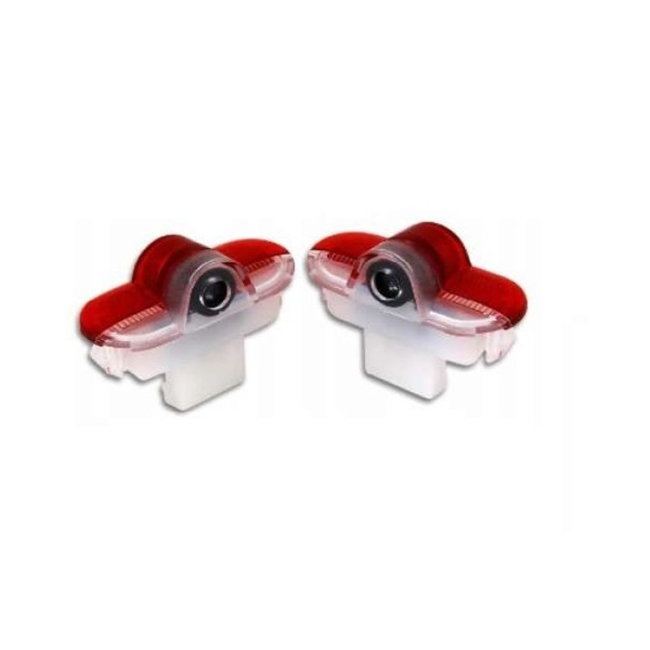 Set de 2 Lampi Led Logo Xentech Light Portiere / usi VW Golf, Bettle, Touran, Polo, Caddy