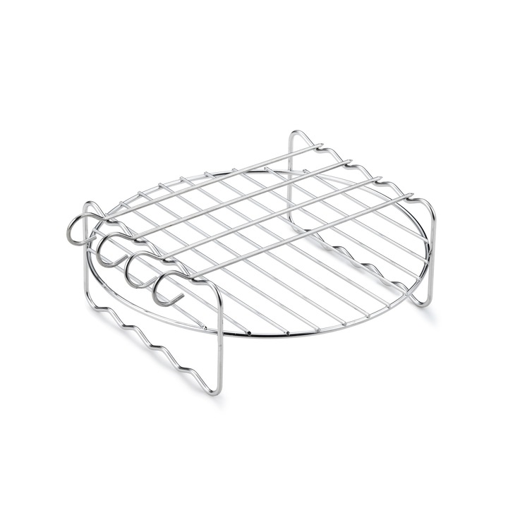 Suport gratar cu frigarui, Rohnson AF01G, pentru friteuzele cu aer cald Rohnson R2834, R2838, R2843 si R2846