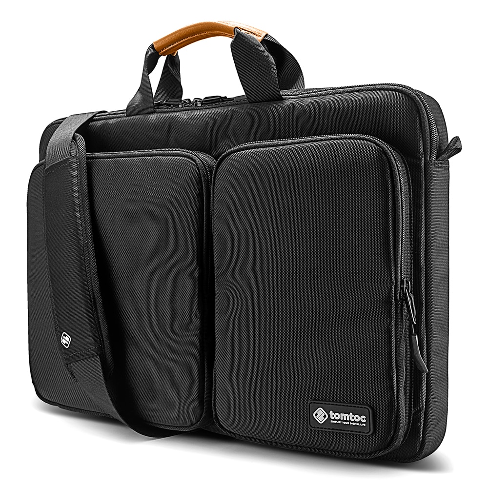 Servieta pentru Laptop 17 inch, Laptop Shoulder Bag, S351, Black - eMAG.ro