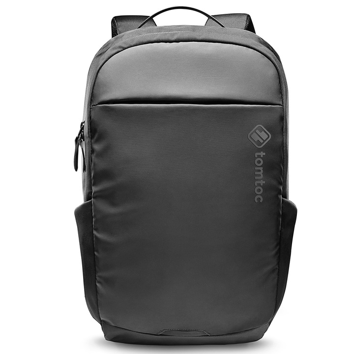 Спортна чанта, Premium, компактна 15,6", с 15 джоба, навигатор, Q9, PVC, Deep Dark