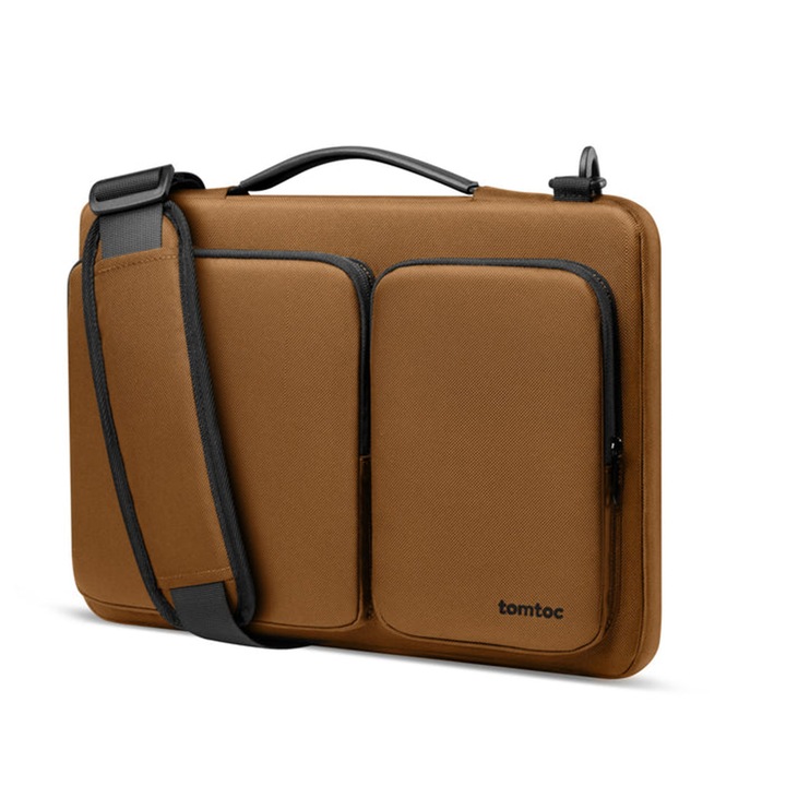 Mailman laptoptáska 16", könnyű, Defender laptop táska, I41, nylon, barna