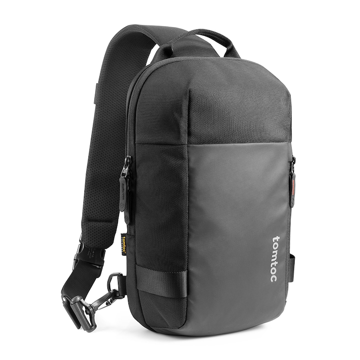 Rucsac laptop/tableta 11", impermeabil, Tomtoc, 7 litri, Negru