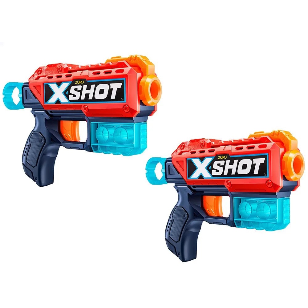 Set 2 blastere X-Shot - Excel Kickback, 8 proiectile - eMAG.ro