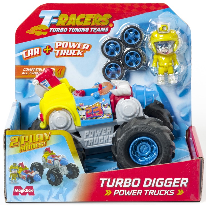 Количка T-Racers Power Trucks - Turbo Digger