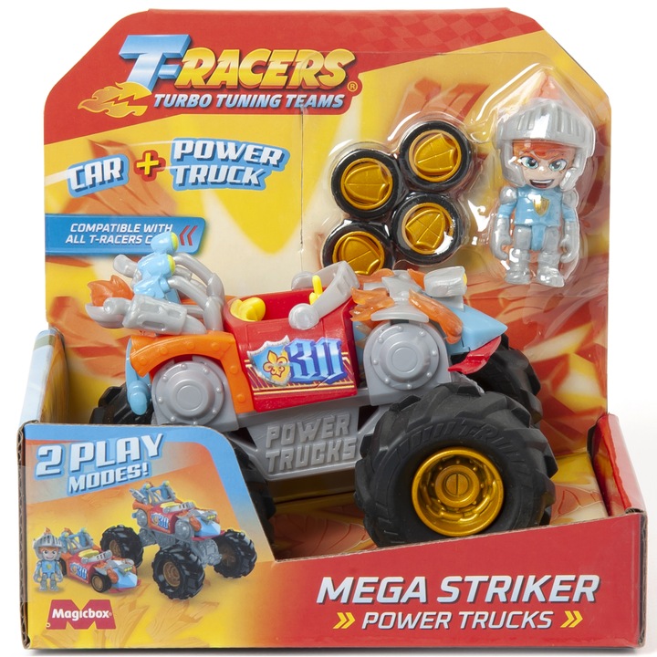 Количка T-Racers Power Trucks - Mega Striker