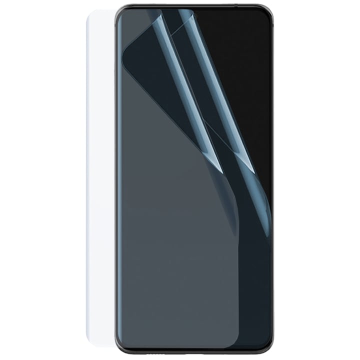 Комплект от 2 x удобно за калъфи прозрачно силиконово фолио за Nokia C2 2nd Edition, регенерируем хидрогел, гъвкав хидрокристал, пълно лепило, лесен монтаж, съвместим с всеки защитен калъф, сигурен дисплей, прозрачен