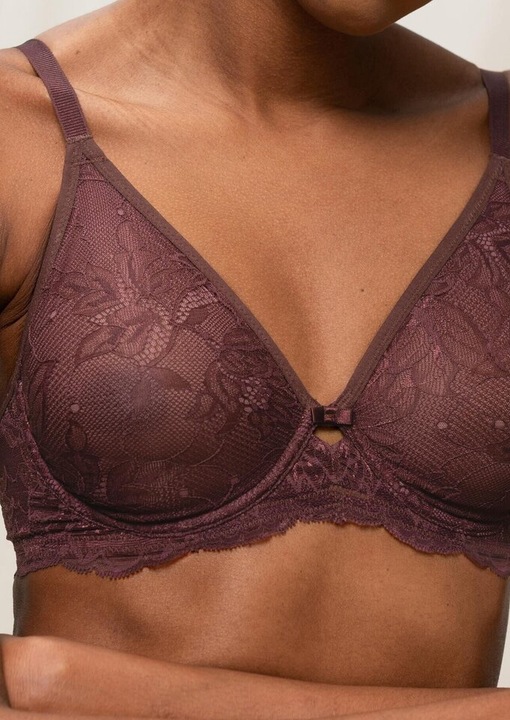 Сутиен, Triumph Amourette Charm W02, 7613139472742, бордо, 90C