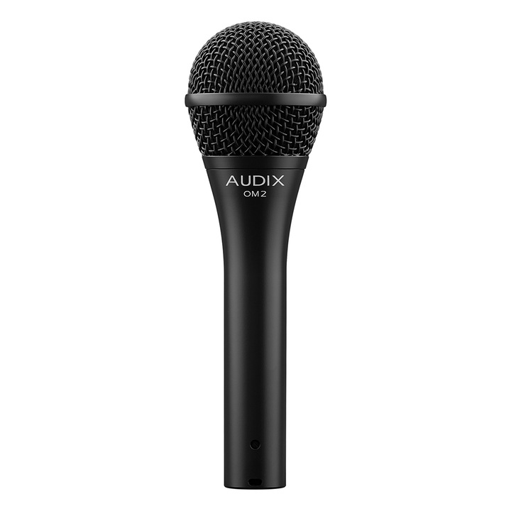Microfon vocal dinamic, OM2, Audix, Negru