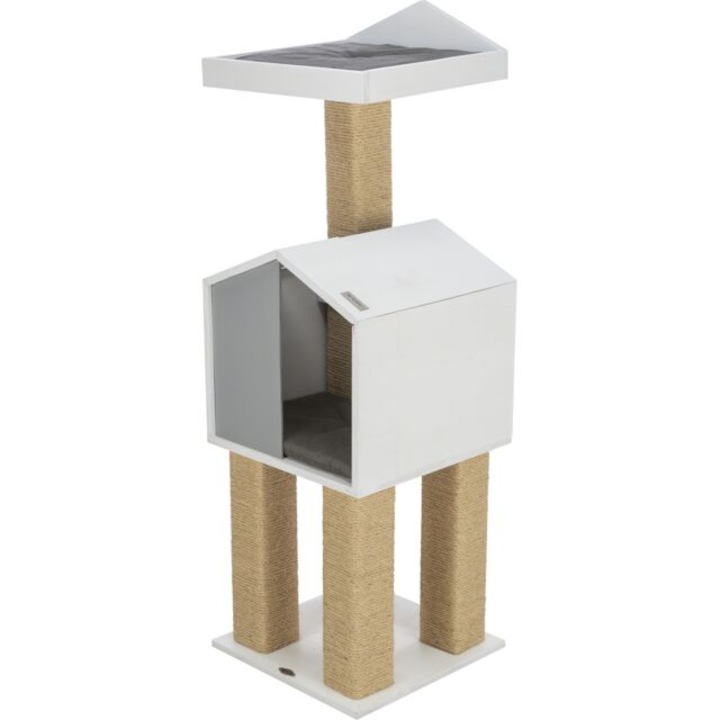 Ansamblu de joaca Trixie Be Nordic Jonte Gri/Alb 38 × 38 cm Pentru Pisici 44745