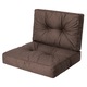 Възглавница за градински мебели KAJA, R3 70x70, кафява