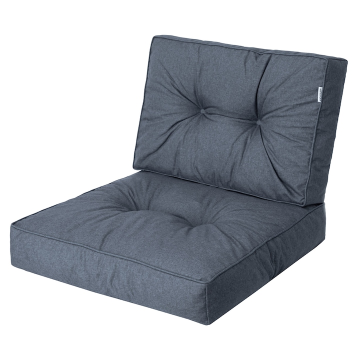 Градинска възглавница за стол KAJA, R2 60x60, Светло синя